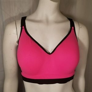 Victoria secret hot pink sports bra size 32dd